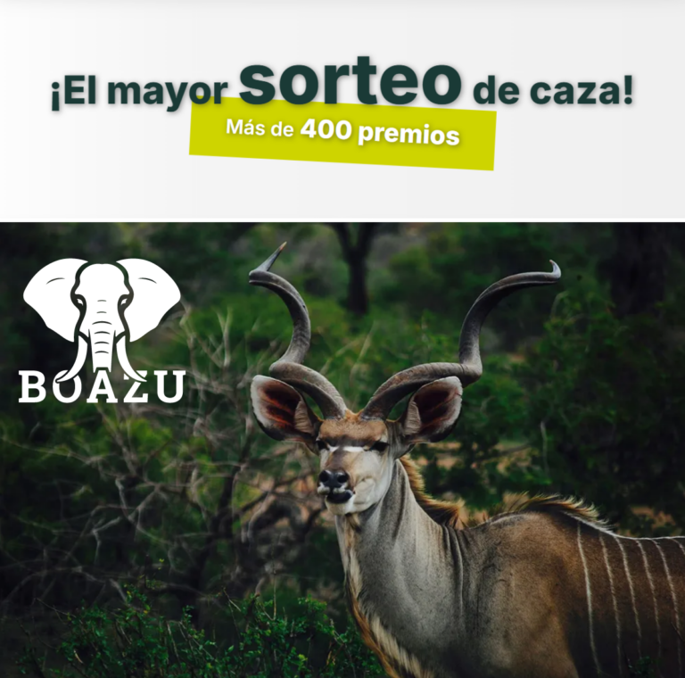 sorteo caza boazu